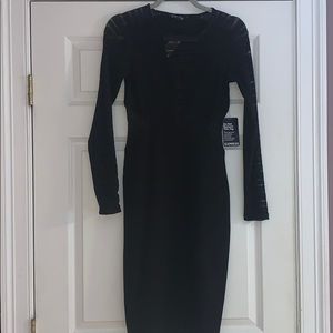 Express black dress